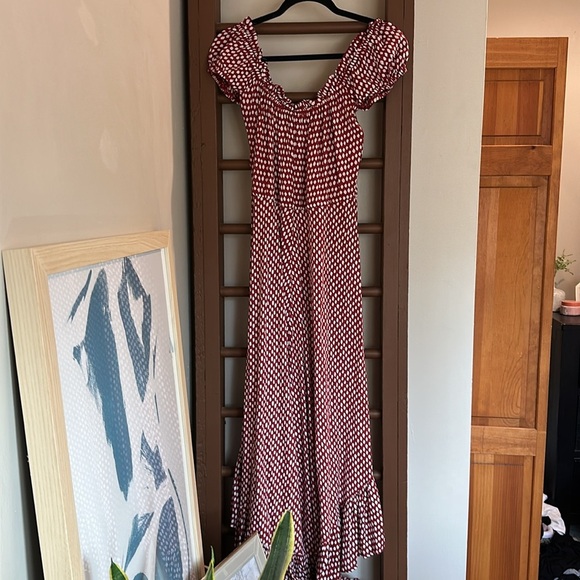 Tiare Hawaii Riviera Ruffled Off-the-Shoulder Maxi - Picture 4 of 5